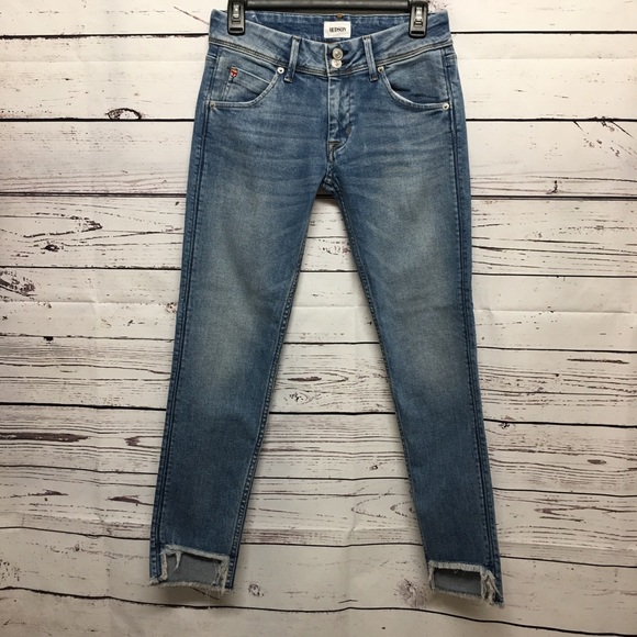 Hudson Midrise Cat Skinny Jeans size 25 - Picture 1 of 7